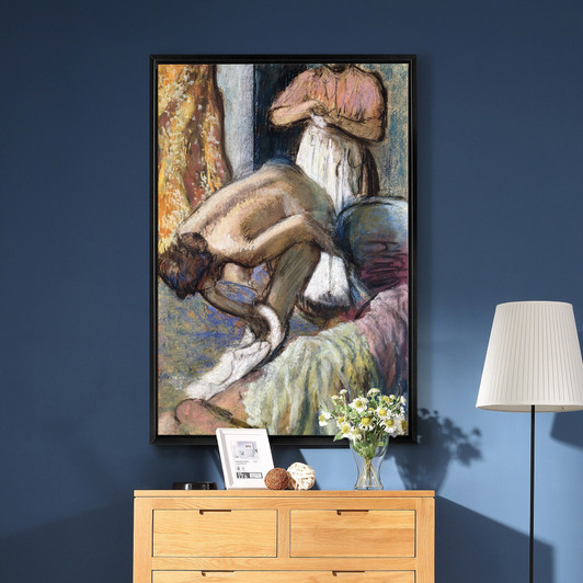 Edgar Degas,Breakfast after the Bath,large wall art,framed wall art,canvas wall art,large canvas,M2354