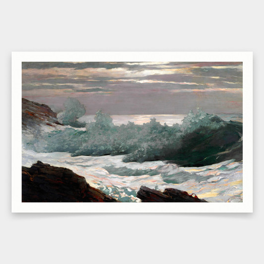 Winslow Homer,Early Morning After a Storm at Sea,art prints,Vintage art,canvas wall art,famous art prints,q2153
