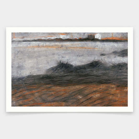 Umberto Boccioni,Paesaggio,art prints,Vintage art,canvas wall art,famous art prints,q2117