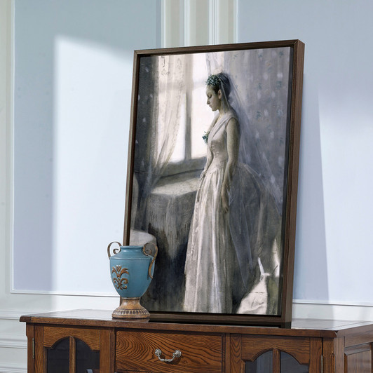 Anders Leonard Zorn,The Bride,large wall art,framed wall art,canvas wall art,large canvas,M2243