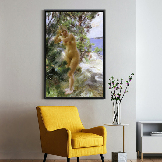 Anders Leonard Zorn,After the Bath, 1895,large wall art,framed wall art,canvas wall art,large canvas,M2239