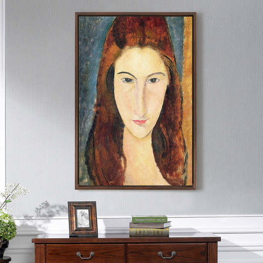 Amedeo Modigliani,Jeanne Hebuterne,large wall art,framed wall art,canvas wall art,large canvas,M2216