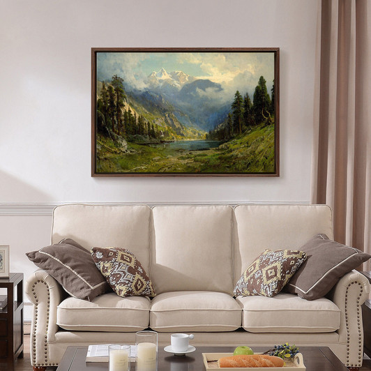 William Keith ,California Pines,large wall art,framed wall art,canvas wall art,large canvas,M2118