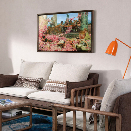 Sir Lawrence Alma-Tadema,The Roses of Heliogabalus,large wall art,framed wall art,canvas wall art,large canvas,M2019