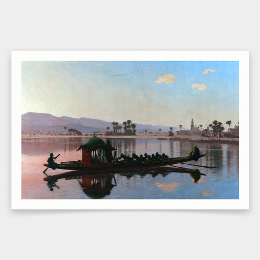 Jean-Leon Gerome,Excursion of the Harem,art prints,Vintage art,canvas wall art,famous art prints,q1782