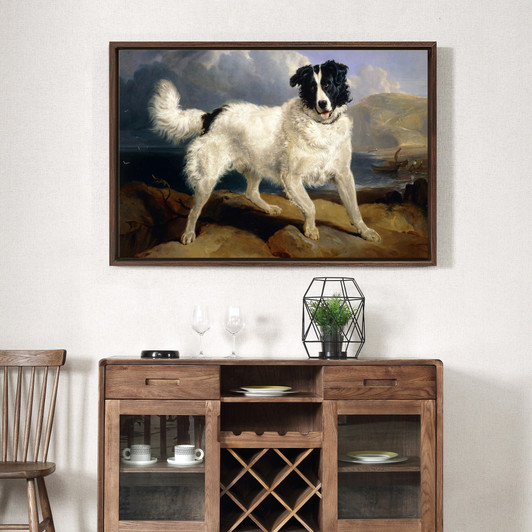 Sir Edwin Landseer,A Portrait of Neptune,large wall art,framed wall art,canvas wall art,large canvas,M2013