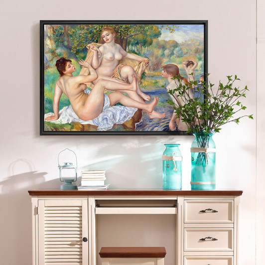 Pierre Auguste Renoir,The Great Bathers,large wall art,framed wall art,canvas wall art,large canvas,M1964