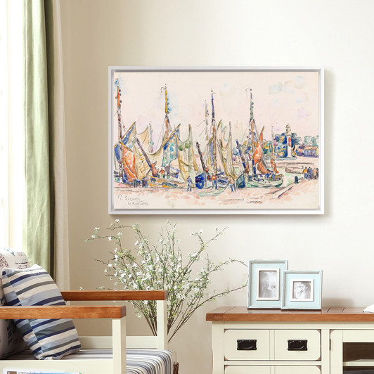 Paul Signac,La Rochelle,large wall art,framed wall art,canvas wall art,large canvas,M1937