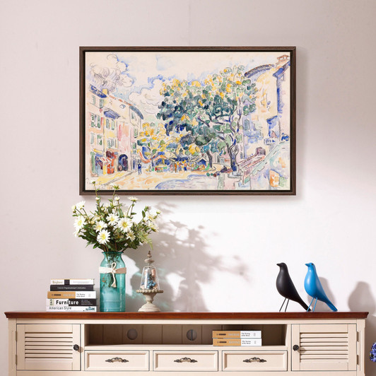 Paul Signac,Antibes,large wall art,framed wall art,canvas wall art,large canvas,M1934