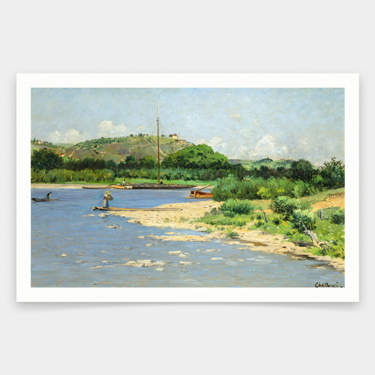 Antonín Chittussi,Part of Troja near Prague,art prints,Vintage art,canvas wall art,famous art prints,q1559