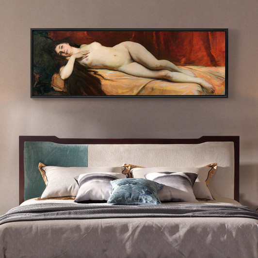 Nude painting,nude girl art,canvas print,canvas art,canvas wall art,large wall art,framed wall art,panoramic wall art p293