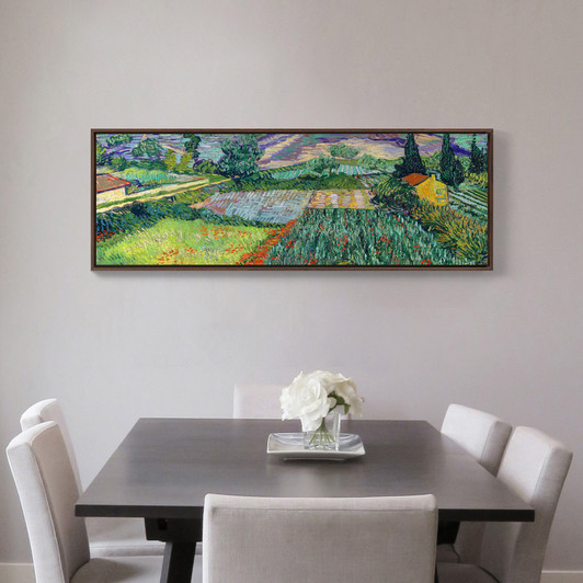 Vincent van Gogh,Field with Poppies,canvas print,canvas art, canvas wall art,extra large canvas art,large canvas wall art p275