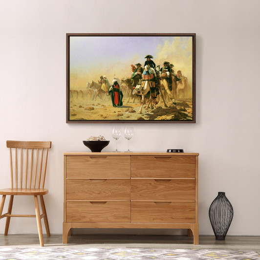 Jean-Leon Gerome,Napoleon and his General Staff in Egypt,large wall art,framed wall art,canvas wall art,large canvas,M1679