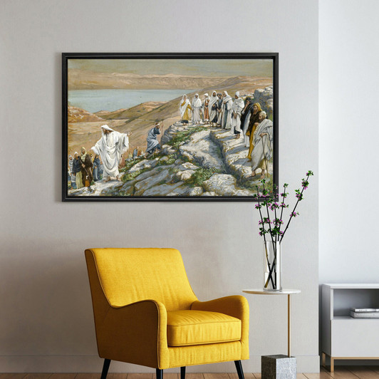 James Tissot,Ordaining of the Twelve Apostles,large wall art,framed wall art,canvas wall art,large canvas,M1596