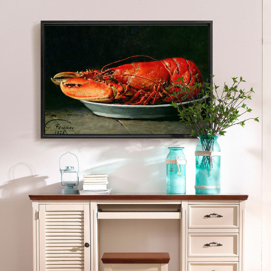 Guillaume Romain Fouace,Lobster,large wall art,framed wall art,canvas wall art,M1448