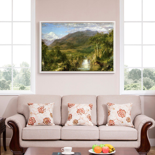 Frederic Edwin Church,The Heart of the Andes,large wall art,framed wall art,canvas wall art,M1372