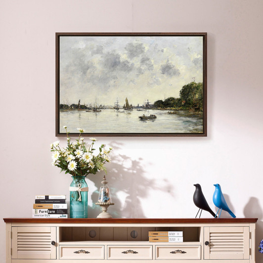 Eugene Boudin,Dordrecht,large wall art,framed wall art,canvas wall art,M1287