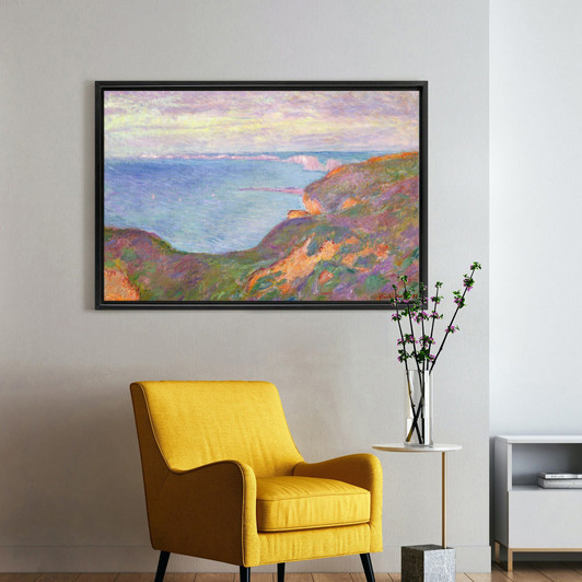 Claude Monet,The Cliffs near Dieppe, 1897,large wall art,framed wall art,canvas wall art,M1162