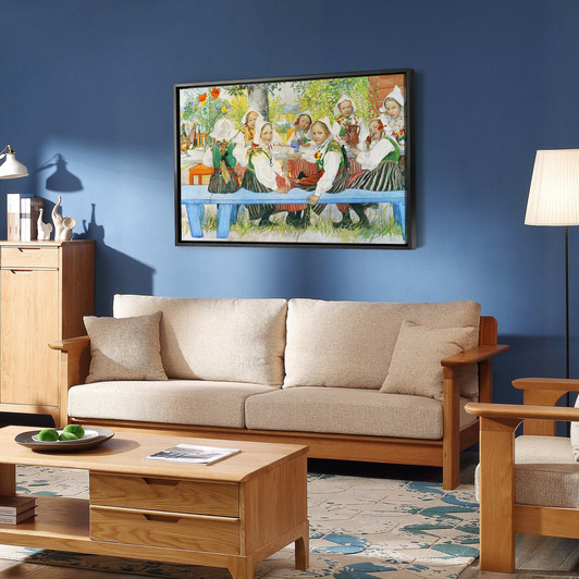 Carl Larsson,Kersti's Birthday,large wall art,framed wall art,canvas wall art,M1088