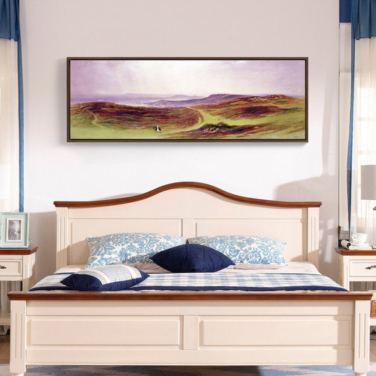 John Martin,The Valley Of The Tyne, My Native Country, From Near Henshaw, Narrow Horizontal Wall Art,large wall art,framed wall art,M115