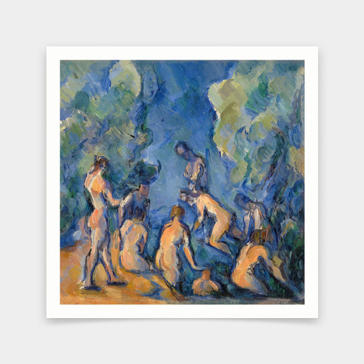 Paul Cezanne,Bathers,art prints,Vintage art,canvas wall art,famous art prints,V7216