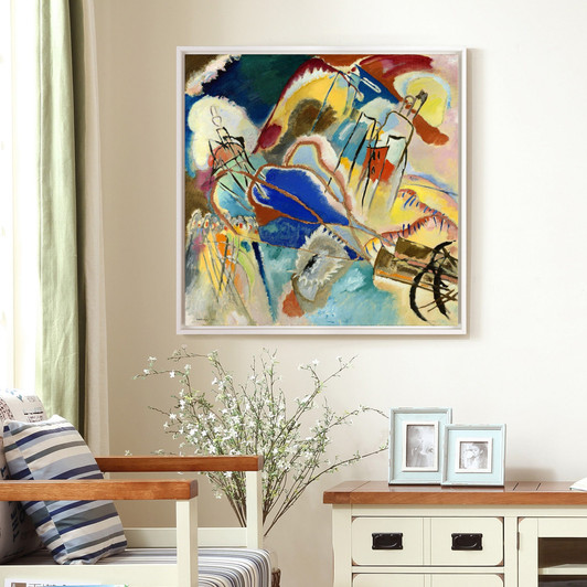 Vasily Kandinsky,Improvisation No, 30,Cannons,large wall art,framed wall art,canvas wall art,large canvas,M7274