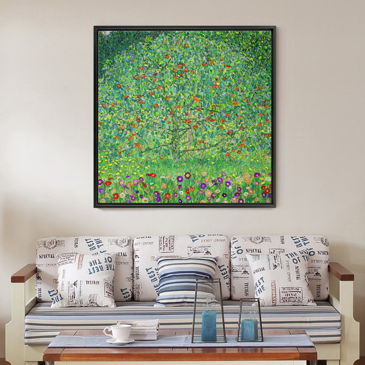 Gustav Klimt-,Apple Tree I,Estates of Ferdinand and Adele Bloch-Bauer,large wall art,framed wall art,canvas wall art,large canvas,M7098