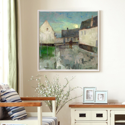 Carolus Tremerie,Evening Peace,large wall art,framed wall art,canvas wall art,large canvas,M6984