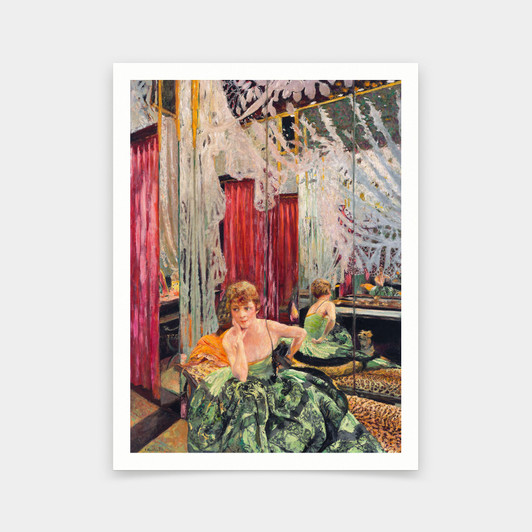 Edouard Vuillard,Jane Renouardt 1927 ,art prints,Vintage art,canvas wall art,famous art prints,V5578