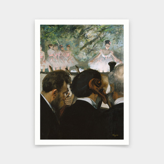 Edgar Degas , the orchestra musicians,art prints,Vintage art,canvas wall art,famous art prints,V5551