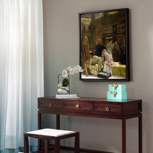 Sir Lawrence Alma-Tadema,The Picture Gallery,large wall art,framed wall art,canvas wall art,large canvas,M6757