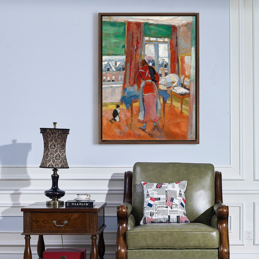 Rik Wouters,Ironing,large wall art,framed wall art,canvas wall art,large canvas,M6680
