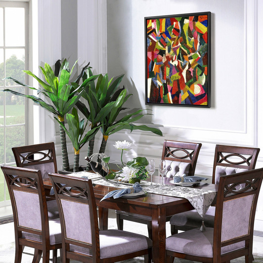 Patrick Henry Bruce,Composition VI, Red abstract art wall,large wall art,framed wall art,canvas wall art,large canvas,M6498