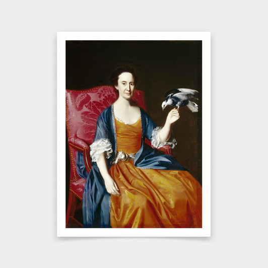 John Singleton Copley,Mrs. Benjamin Hallowell,art prints,Vintage art,canvas wall art,famous art prints,V6242