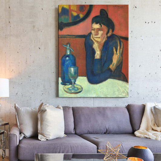 Pablo Picasso,Absinthe Drinker,large wall art,framed wall art,canvas wall art,large canvas,M6462