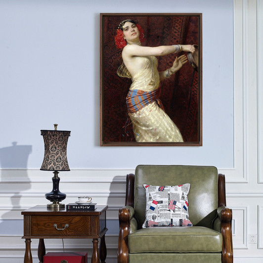 Otto Pilny,A Damascan Dancer,large wall art,framed wall art,canvas wall art,large canvas,M6459