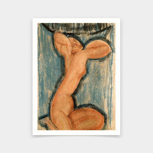 Amedeo Modigliani ,Caryatid,art prints,Vintage art,canvas wall art,famous art prints,V5303