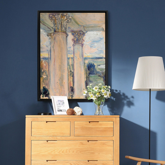 Maria Iakunchikova,study For 'from A Window Of The Old House,Vvedenskoye,large wall art,framed wall art,canvas wall art,large canvas,M6359