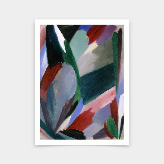 Alexej von Jawlensky,Variation, Harsh Winter,art prints,Vintage art,canvas wall art,famous art prints,V5257