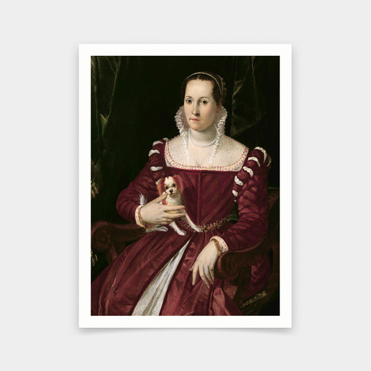 Alessandro Allori,Isabel de Medici,woman portrait,art prints,Vintage art,canvas wall art,famous art prints,V5250