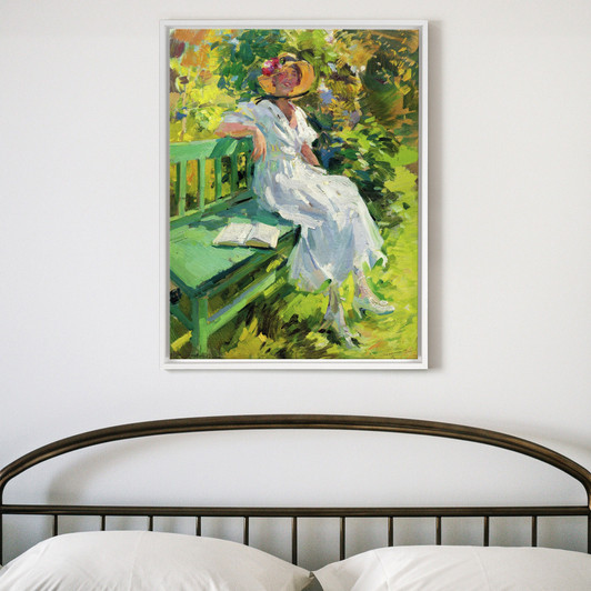 Konstantin Korovin,In the Garden,large wall art,framed wall art,canvas wall art,large canvas,M6310