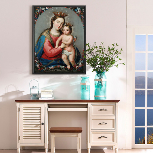 Joseph de Paez,Virgin of the Refuge,large wall art,framed wall art,canvas wall art,large canvas,M6262