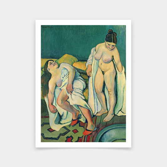 Marie Clementine Valadon,After the Bath, 1909,art prints,Vintage art,canvas wall art,famous art prints,V6363