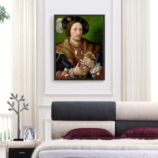 Jan Gossaert,portrait Of A Gentleman,large wall art,framed wall art,canvas wall art,large canvas,M6095