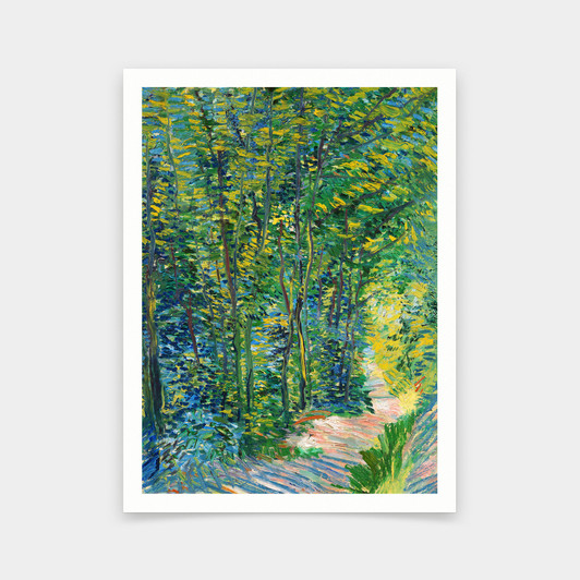 Vincent van Gogh,Path in the Woods,art prints,Vintage art,canvas wall art,famous art prints,q680
