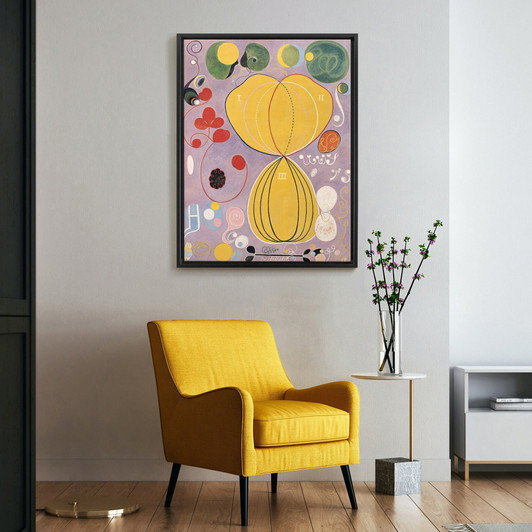 Hilma af Klint,Adulthood, The Ten Largest,Abstract Wall Art,large wall art,framed wall art,canvas wall art,large canvas,M6020