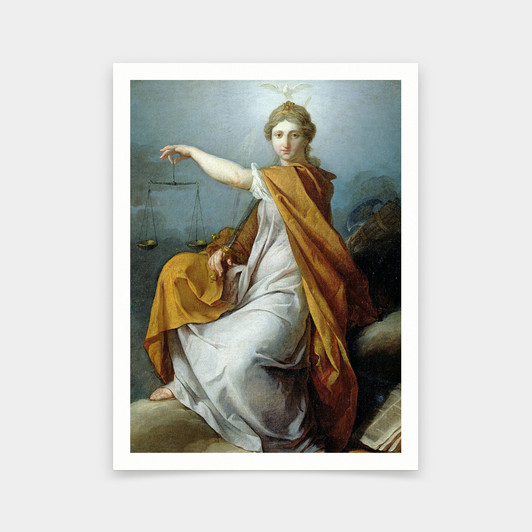 Pierre Subleyras,Justice,art prints,Vintage art,canvas wall art,famous art prints,V6639