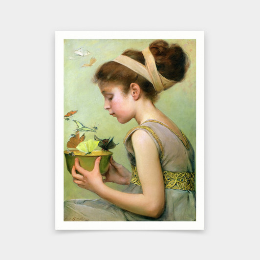 Sarah Paxton Ball Dodson,Honey of the Hymettus, 1891,art prints,Vintage art,canvas wall art,famous art prints,V6726