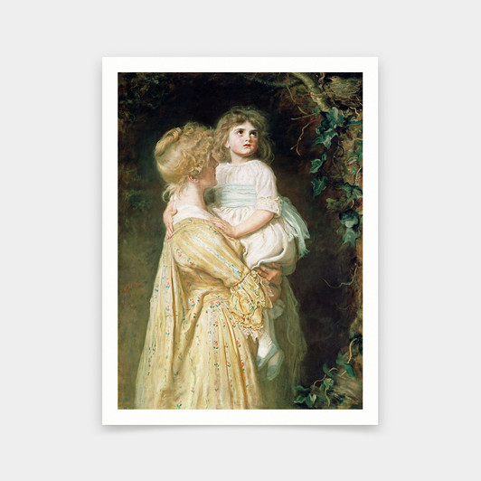 Sir John Everett Millais ,The Nest,art prints,Vintage art,canvas wall art,famous art prints,V6750