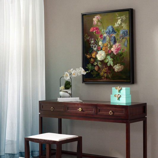 Follower of Jan van Huysum,The Vase of Flowers,large wall art,framed wall art,canvas wall art,large canvas,M5688